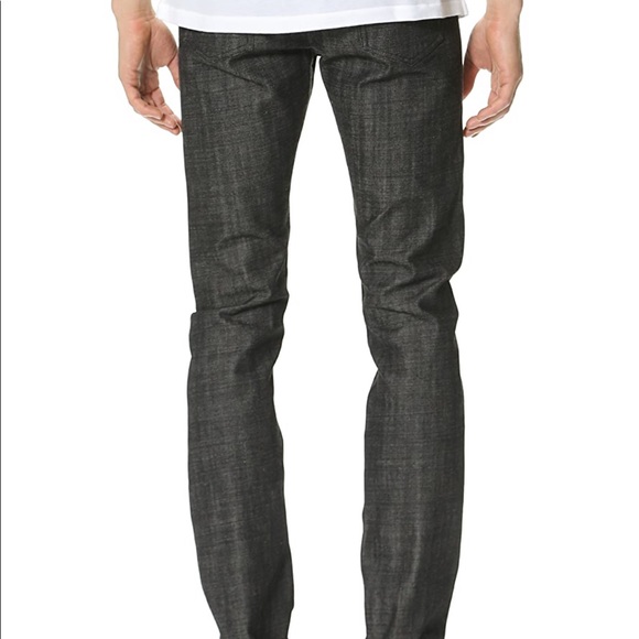 apc black selvedge denim